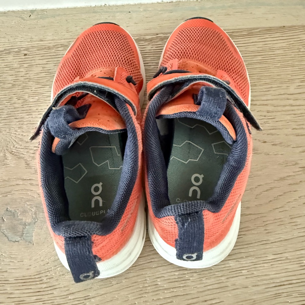 Kids Orange Athletic Shoes - Picture 2 of 7